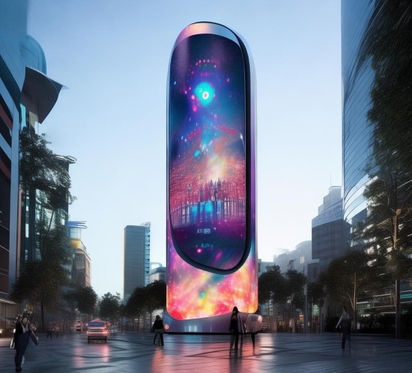 老文峰3D广告屏规划最新消息,视觉与功能平衡之道